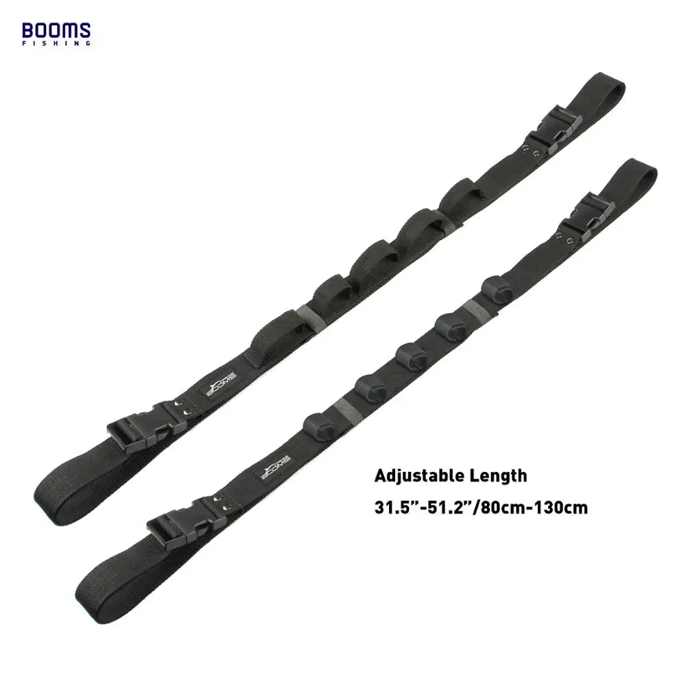 Hook & Catch Fishing rod holder belt with tie suspenders