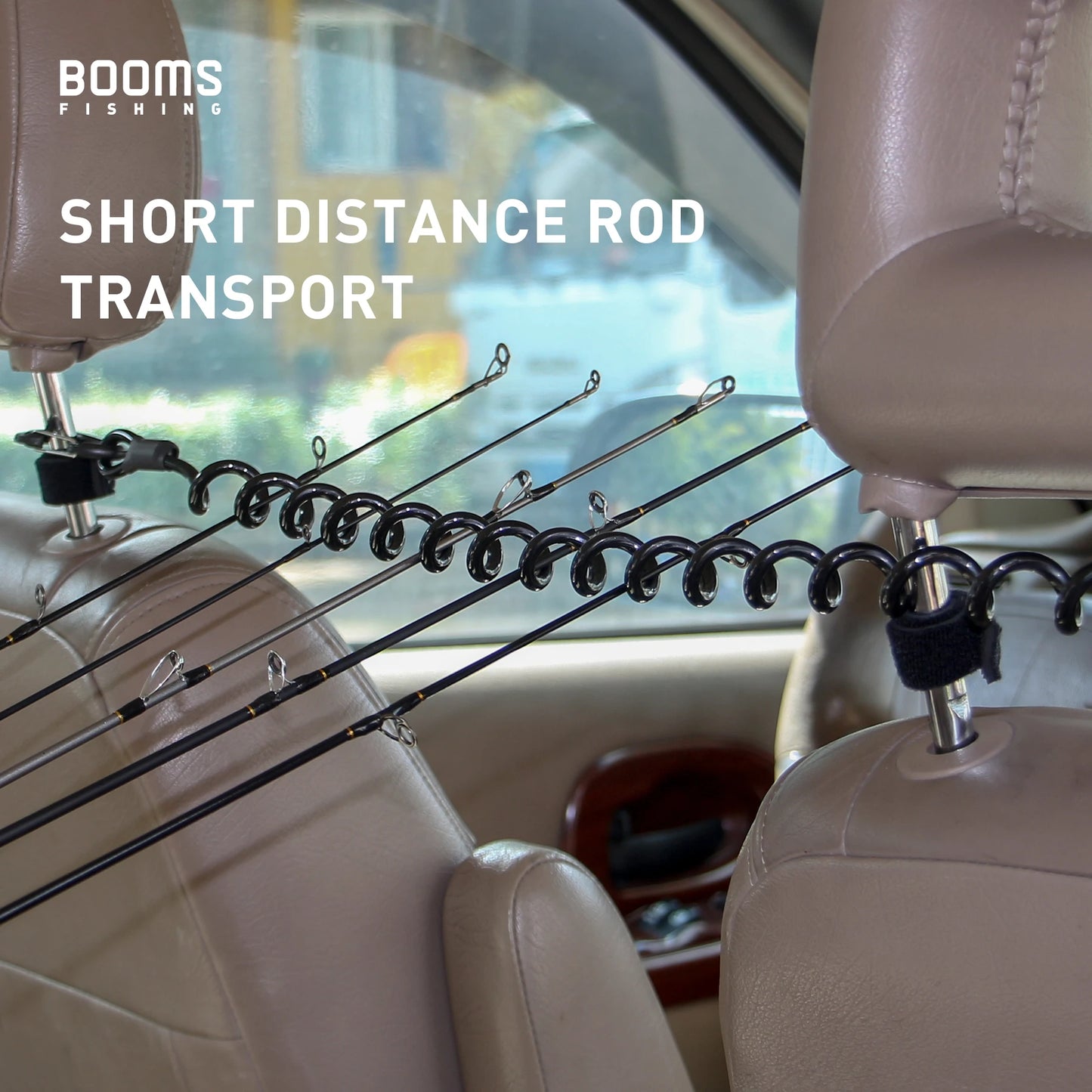 Hook & Catch
Fishing rod holder for vehicle, spiral cord