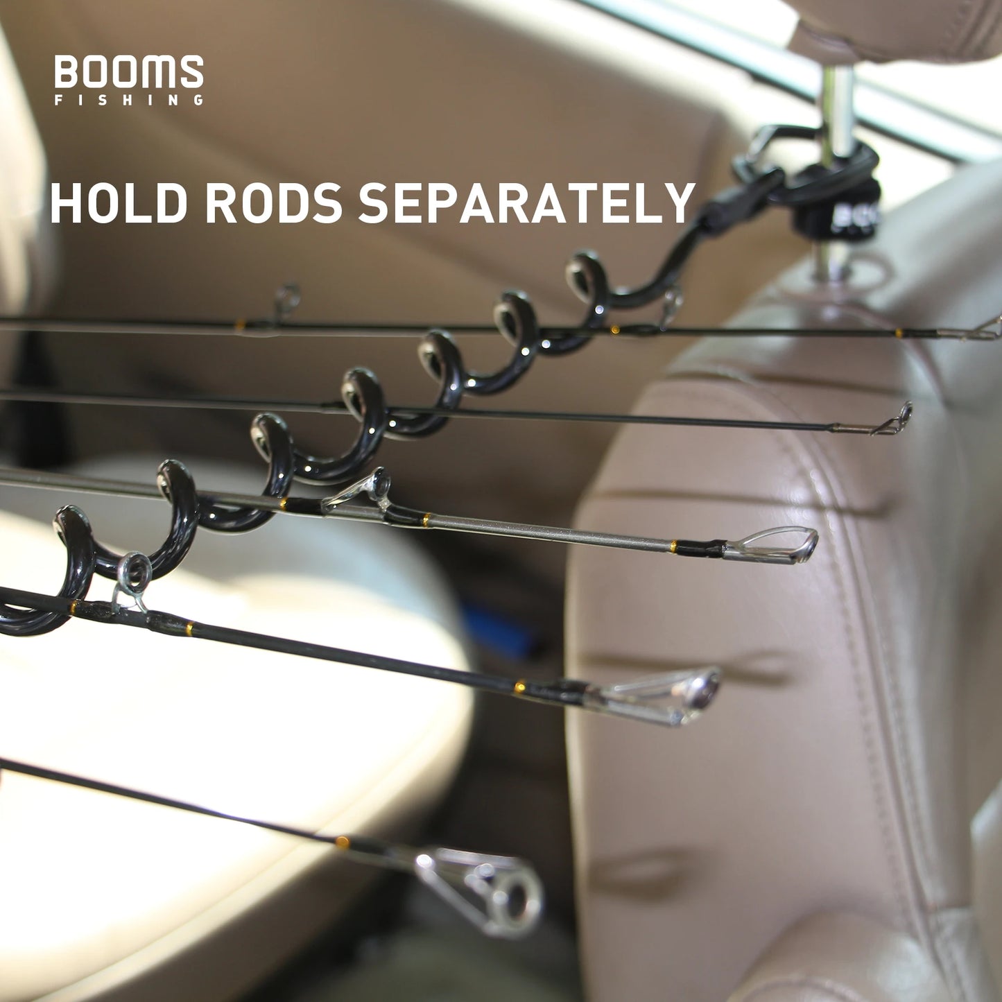 spiral fishing rod holder Hook & Catch Fishing rod holder for vehicle, spiral cord – OneTime