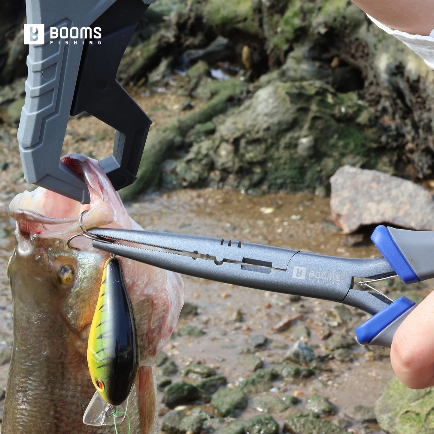 Hook & Catch 
Pliers and Fish Gripper and Small Fishing Scissors Tools