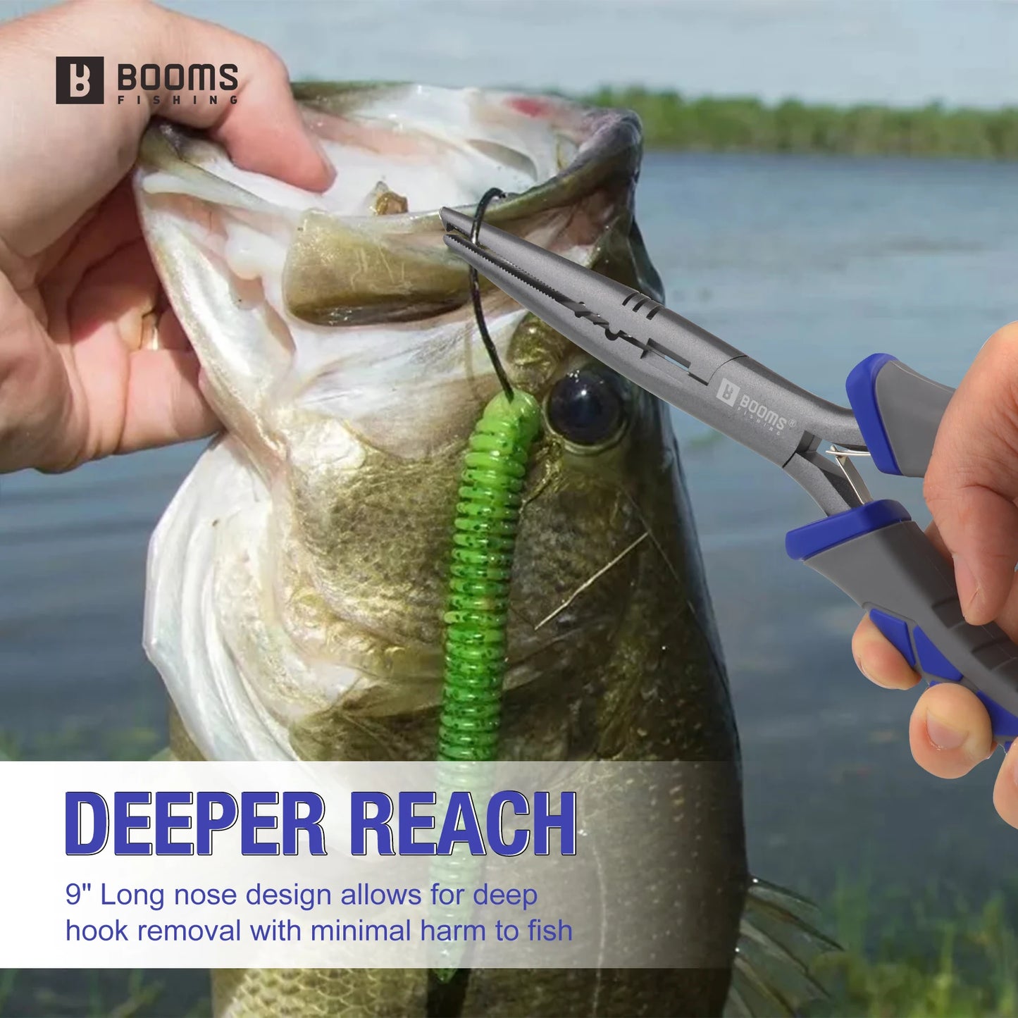 Hook & Catch 
Pliers and Fish Gripper and Small Fishing Scissors Tools